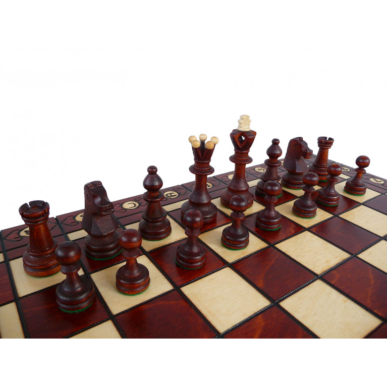 Összecsukható fa sakk 410*410 PL125